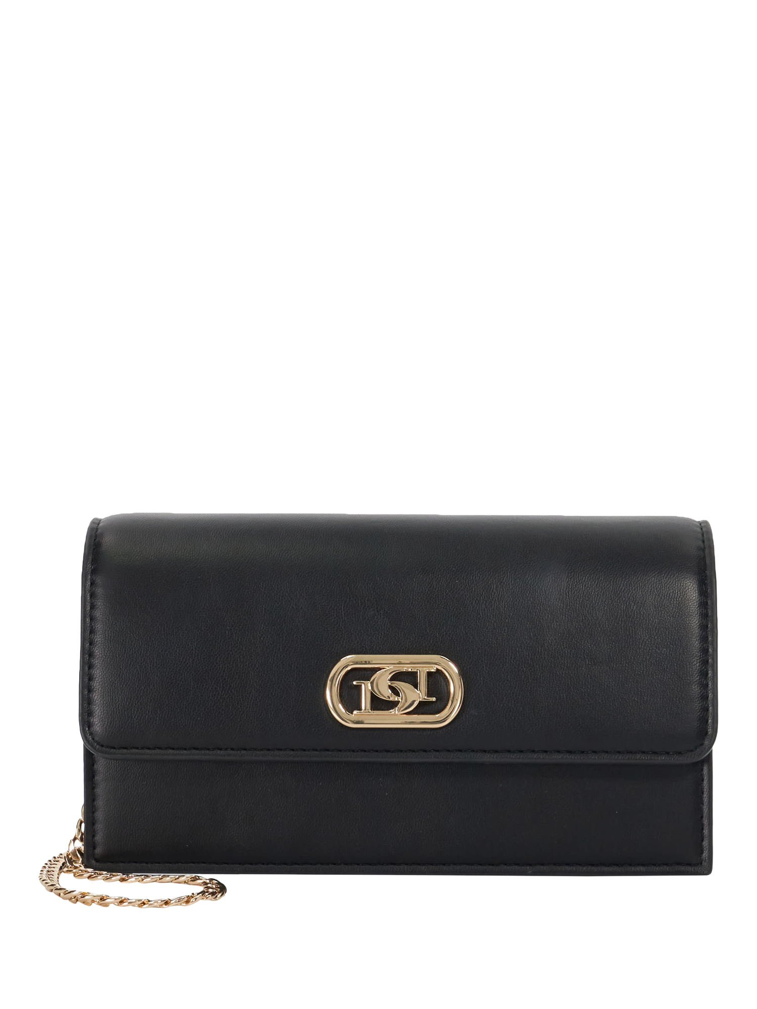 Product image 1 of 5, which shows Dune London Sapphire Micro Bag, Black