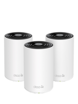 TP-Link XE75 Whole Home Mesh Wi-Fi System with Built-In Antivirus, AXE5400, Pack of 3