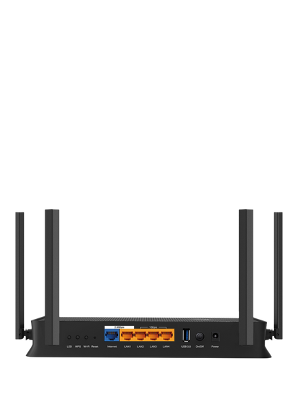 TP-Link Archer BE230 Dual Band Wi-Fi 7 Router, BE3600 - view 2, Black