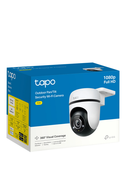 Tapo C500 Outdoor Pan & Tilt Smart Security Camera - view 2, White