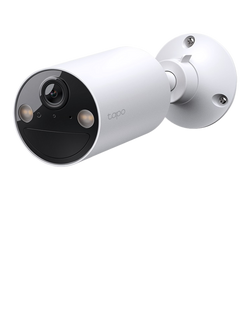 TP-Link Tapo C410 2K Battery Smart Security Camera, White, White