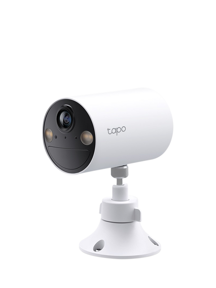 TP-Link Tapo C410 2K Battery Smart Security Camera, White - view 2, White