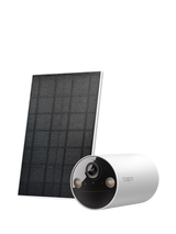 TP-Link Tapo C410 2K Solar-Powered Smart Security Camera Kit, White
