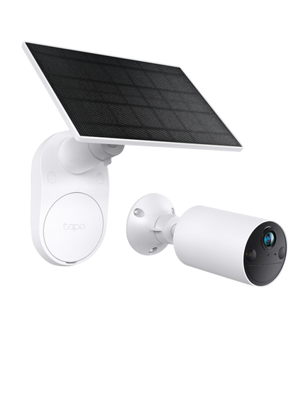 TP-Link Tapo C410 2K Solar-Powered Smart Security Camera Kit, White - view 2, White