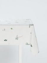 John Lewis X Deliciously Ella Cotton Tablecloth, 250 x 160cm, White