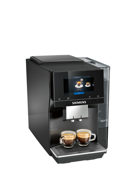 Siemens EQ700 TP713GB9 Fully Automatic Bean to Cup Coffee Machine, Black, Black