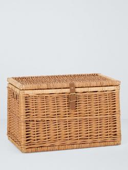 John Lewis Woven Willow Trunk,  Light Natural, Light Natural
