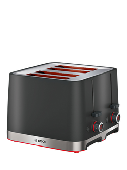Bosch MyMoment Serene 4 Slice Toaster, Black