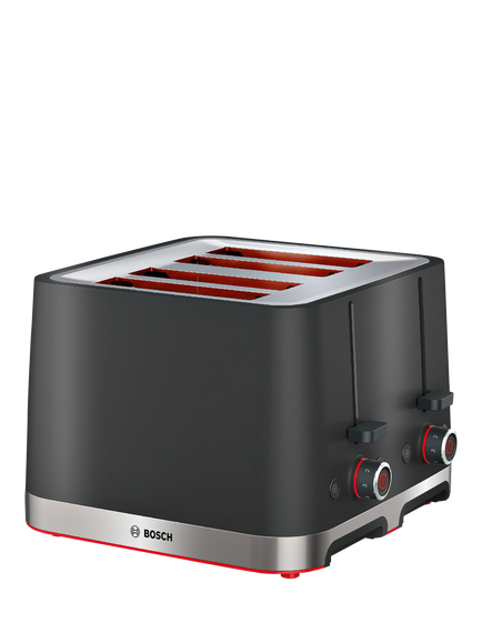 Bosch MyMoment Serene 4 Slice Toaster, Black