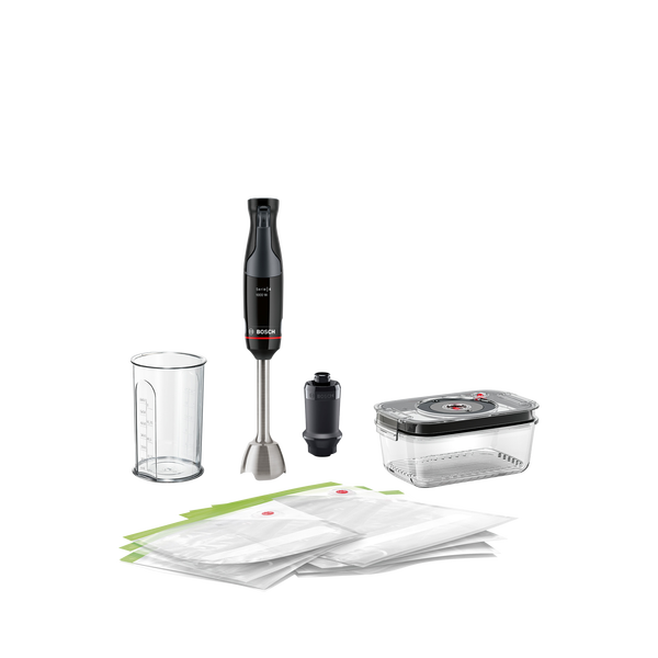 BOSCH Series 4 ErgoMaster MSM4B6V2GB Hand Blender, Black