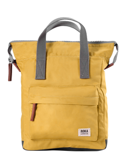 ROKA London Bantry B Recycled Nylon Small Backpack, 7L, Corn