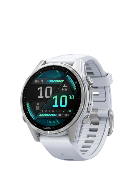Garmin fēnix 8 GPS, 43mm, Multisport Smartwatch, White, White