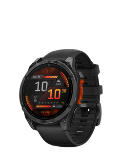 Garmin fēnix 8 GPS, 47mm, Multisport Smartwatch, Black, Black