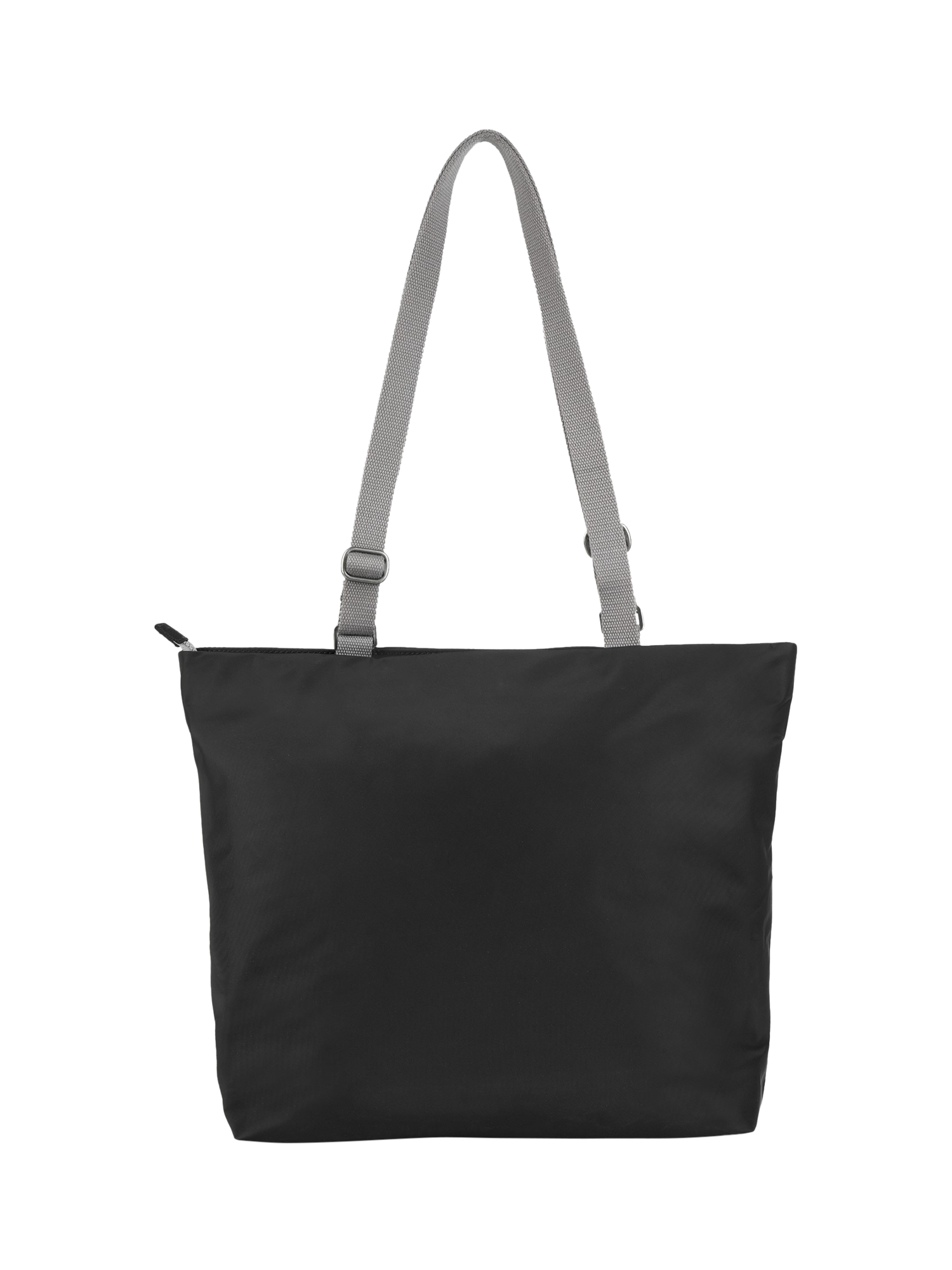 Product image 3 of 6, which shows ROKA London Trafalgar Recycled Nylon Tote Bag, 13.5L, Black