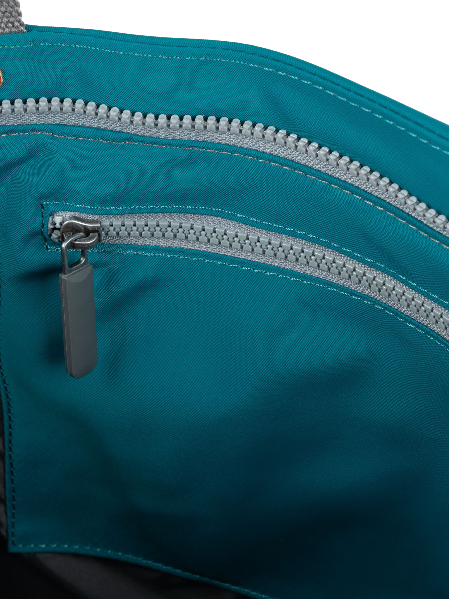 Product image 4 of 6, which shows ROKA London Trafalgar Recycled Nylon Tote Bag, 13.5L, Marine