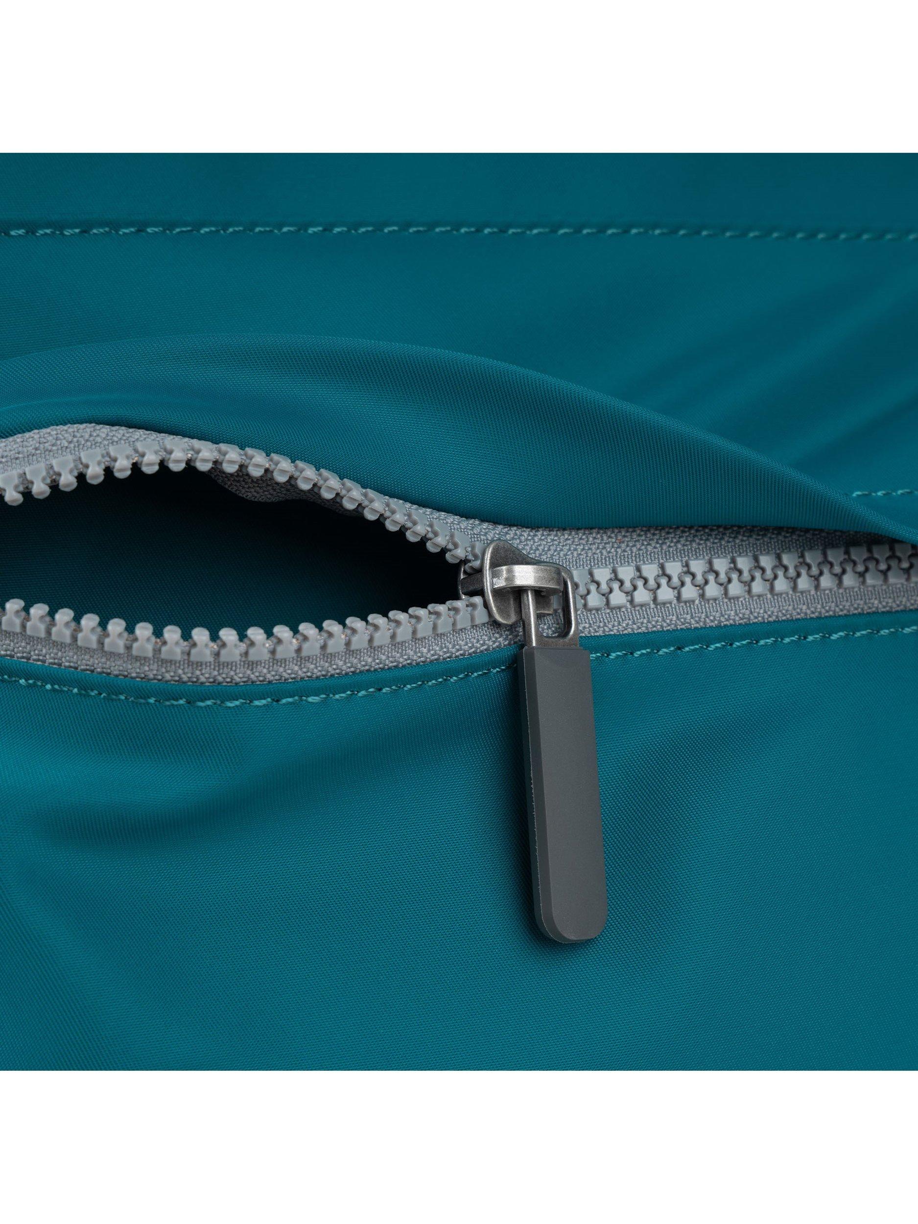 Product image 5 of 6, which shows ROKA London Trafalgar Recycled Nylon Tote Bag, 13.5L, Marine