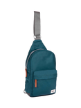 ROKA London Willesden Recycled Nylon Sling Crossbody Bag, 4.5L, Teal