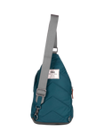 ROKA London Willesden Recycled Nylon Sling Crossbody Bag, 4.5L, Teal