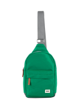 ROKA London Willesden Recycled Nylon Sling Crossbody Bag, 4.5L, Emerald