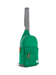 ROKA London Willesden Recycled Nylon Sling Crossbody Bag, 4.5L, Emerald