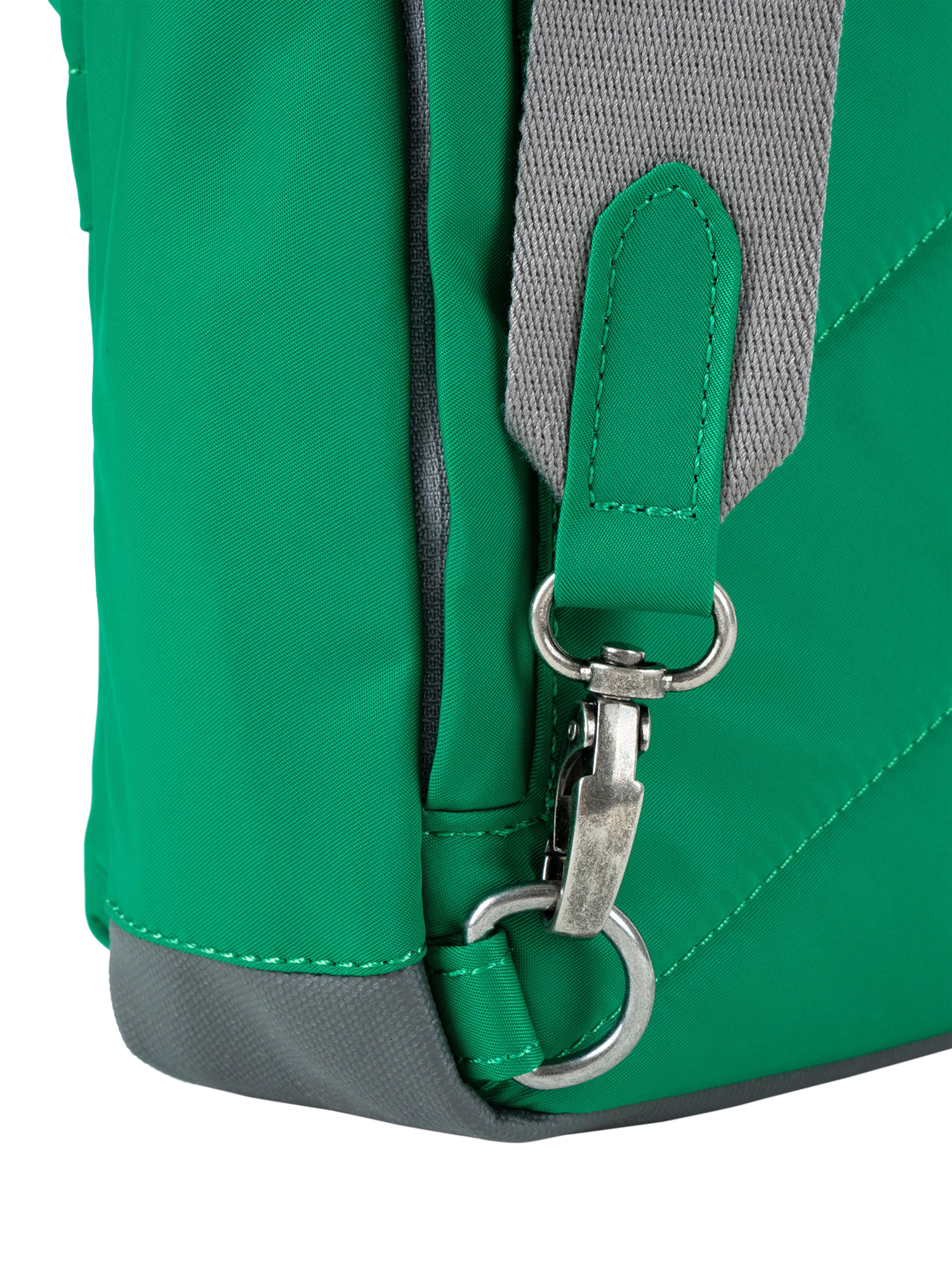 ROKA London Willesden Recycled Nylon Sling Crossbody Bag, 4.5L, Emerald