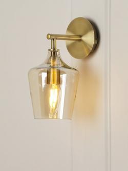 Laura Ashley Ockley Wall Light, Antique Brass, Antique Brass
