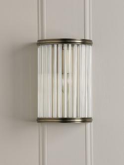 Laura Ashley Sutton Wall Light, Antique Brass - view 2, Antique Brass