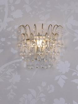 Laura Ashley Willow Wall Light, Gold