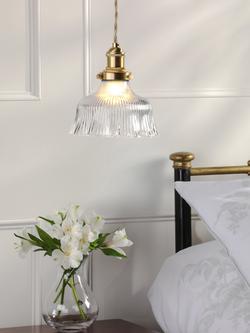 Laura Ashley Theodore Ceiling Light, Antique Brass, Antique Brass