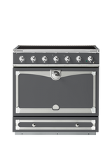 La Cornue CornuFe AlberTine 90cm Electric Range Cooker with Induction Hob, Graphite