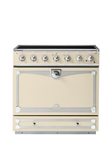La Cornue CornuFe AlberTine 90cm Electric Range Cooker with Induction Hob, Morning Dew