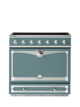 La Cornue CornuFe AlberTine 90cm Electric Range Cooker with Induction Hob, Ocean
