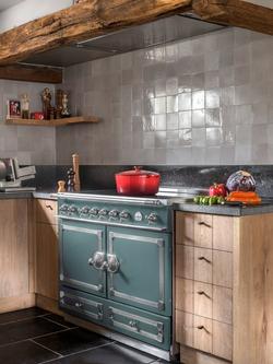 La Cornue CornuFe 110cm Electric Range Cooker with Induction Hob - view 2, Ocean