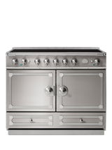 La Cornue CornuFe 110cm Electric Range Cooker with Induction Hob, Stainless Steel