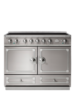La Cornue CornuFe 110cm Electric Range Cooker with Induction Hob, Stainless Steel