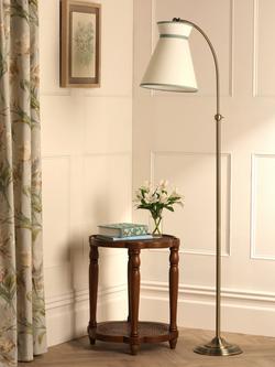 Laura Ashley Dearham Floor Lamp, Antique Brass - view 2, Antique Brass