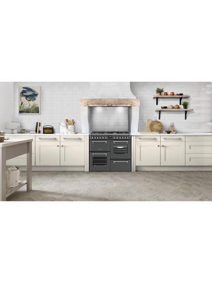 Stoves Richmond 100cm Dual Fuel Gas Hob Range Cooker,  Anthracite - view 2, Anthracite