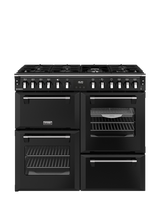 Stoves Richmond 100cm Dual Fuel Gas Hob Range Cooker, Black