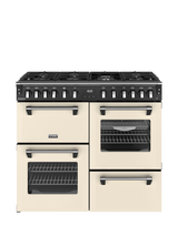 Stoves Richmond Deluxe 100cm Dual Fuel Gas Hob Range Cooker, Cream