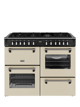 Stoves Richmond 110cm Dual Fuel Gas Hob Range Cooker, Cream