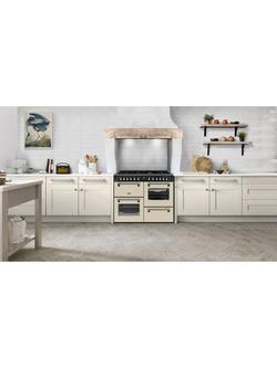 Stoves Richmond 110cm Dual Fuel Gas Hob Range Cooker, Cream - view 2, Cream