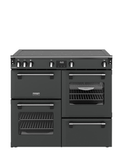 Stoves Richmond 100cm Electric Induction Hob Range Cooker, Anthracite, Anthracite