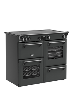 Stoves Richmond 100cm Electric Induction Hob Range Cooker, Anthracite - view 2, Anthracite