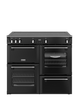 Stoves Richmond 100cm Electric Induction Hob Range Cooker, Black