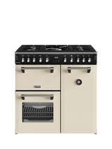 Stoves Richmond 90cm Dual Fuel Gas Hob Range Cooker, Cream