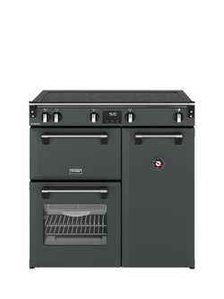 Stoves Richmond 90cm Electric Induction Hob Range Cooker, Anthracite, Anthracite