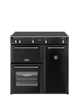 Stoves Richmond 90cm Electric Range Cooker with Induction Hob, Black
