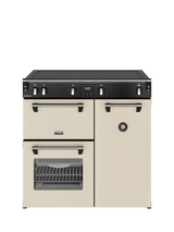 Stoves Richmond 90cm Electric Induction Hob Range Cooker, Cream