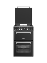 Stoves Richmond Deluxe 60cm Electric Induction Hob Range Cooker, Black