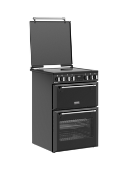 Stoves Richmond Deluxe 60cm Electric Induction Hob Range Cooker, Black - view 2, Black